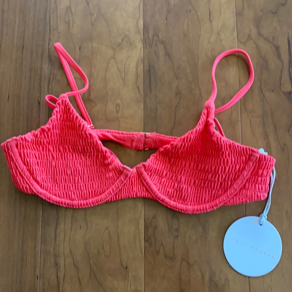 Tori Praver swim top